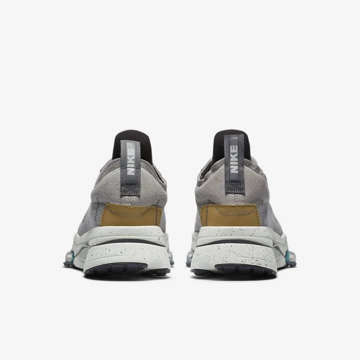 Nike Air Zoom-Türleri Spor Ayakkabı Erkek Gri Siyah Gümüş | TR4259060