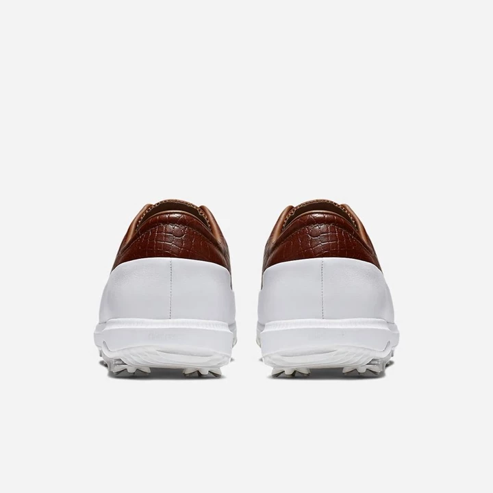 Nike Air Zoom Victory Tour Golf Ayakkabısı Erkek Beyaz Açık Kahverengi Platini | TR4258050