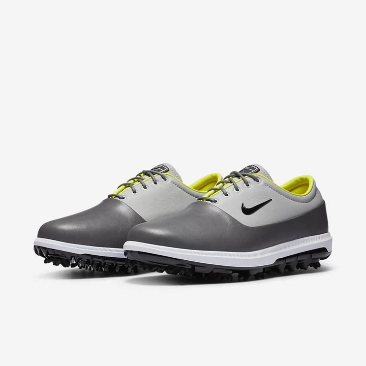Nike Air Zoom Victory Tour Golf Ayakkabısı Erkek Gri Gri Limon Siyah | TR4258080