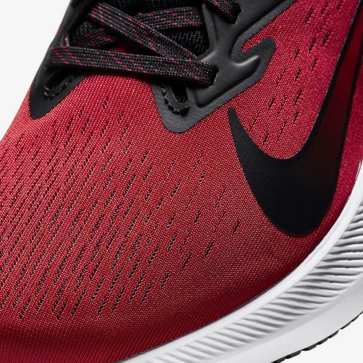 Nike Air Zoom Winflo Spor Ayakkabı Erkek Kırmızı Beyaz Siyah | TR4256508