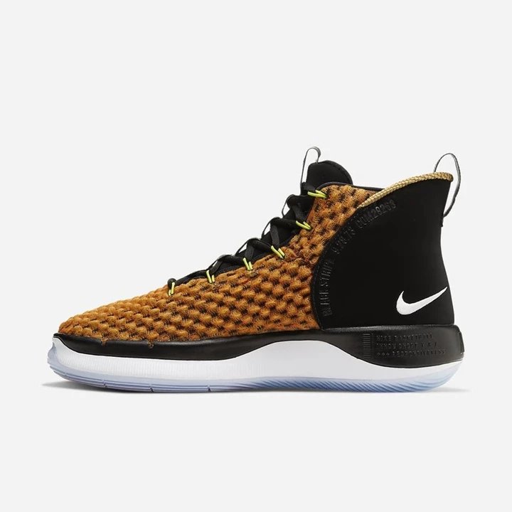Nike AlphaDunk Basketbol Ayakkabısı Kadın Turuncu Beyaz Siyah | TR4257577