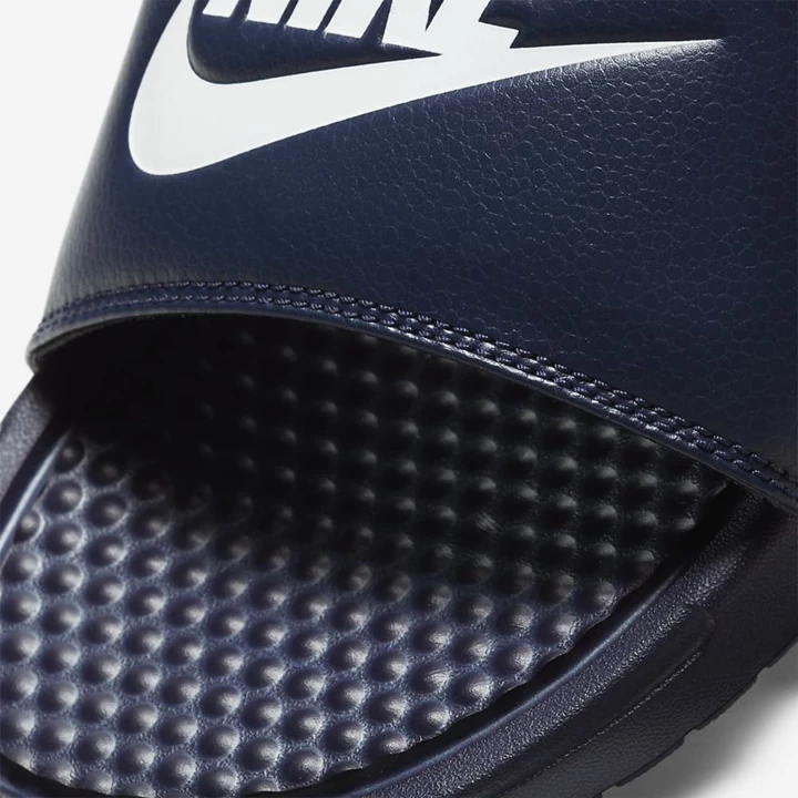 Nike Benassi JDI Terlik Erkek Lacivert | TR4257851