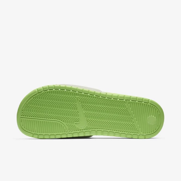 Nike Benassi Terlik Erkek Kırmızı Yeşil | TR4257013