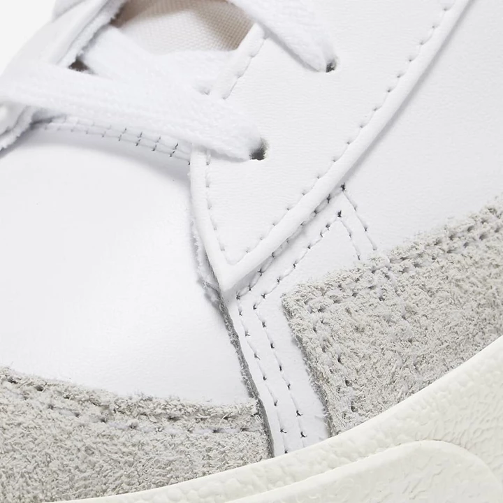 Nike Blazer Spor Ayakkabı Erkek Beyaz Pembe | TR4258898