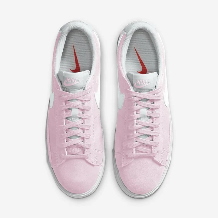 Nike Blazer Spor Ayakkabı Erkek Pembe Beyaz Beyaz | TR4258200