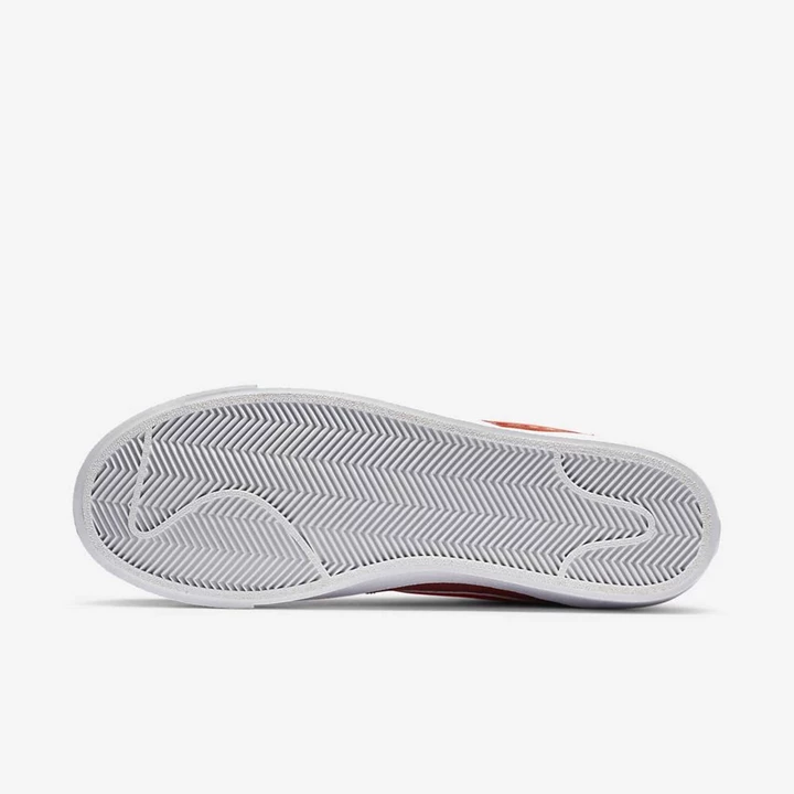 Nike Blazer Spor Ayakkabı Erkek Turuncu Turuncu Beyaz Açık Kırmızı | TR4257166