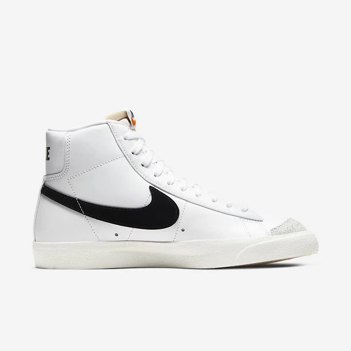 Nike Blazer Spor Ayakkabı Kadın Beyaz Siyah | TR4256762