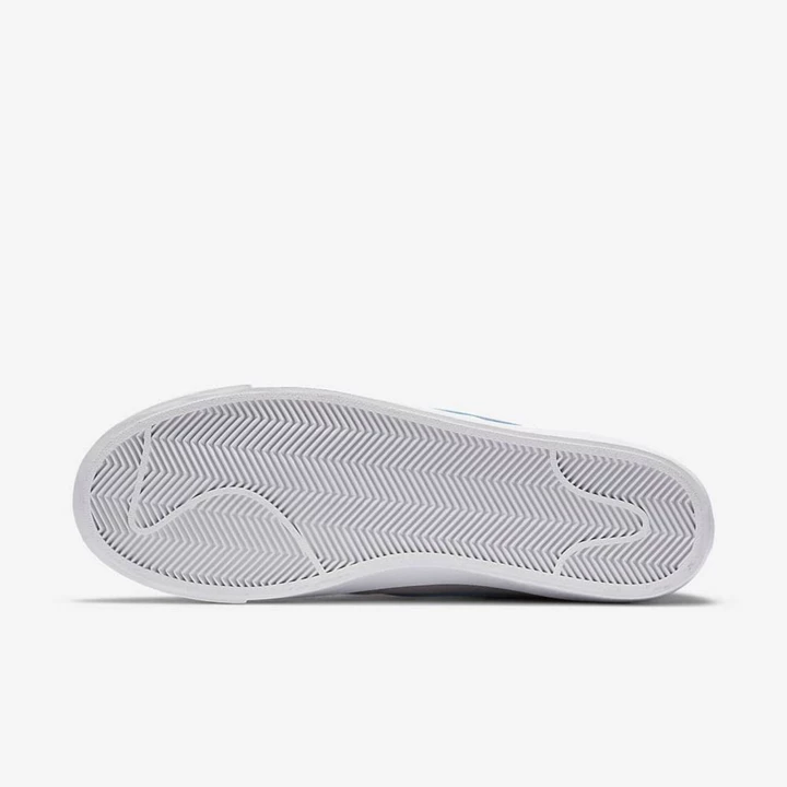 Nike Blazer Spor Ayakkabı Kadın Gri Beyaz Açık Mavi | TR4257773