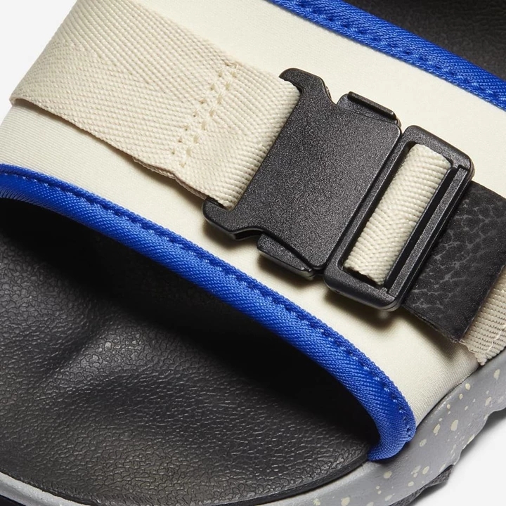 Nike Canyon Sandalet Erkek Haki Kraliyet Mavisi Siyah Turuncu | TR4258354