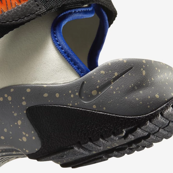 Nike Canyon Sandalet Erkek Haki Kraliyet Mavisi Siyah Turuncu | TR4258354