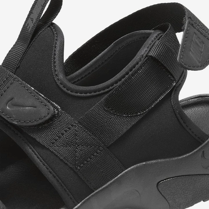 Nike Canyon Sandalet Erkek Siyah Siyah Siyah | TR4257018