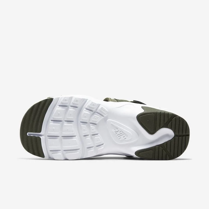 Nike Canyon Sandalet Erkek Zeytin Yeşili Haki Beyaz | TR4256564
