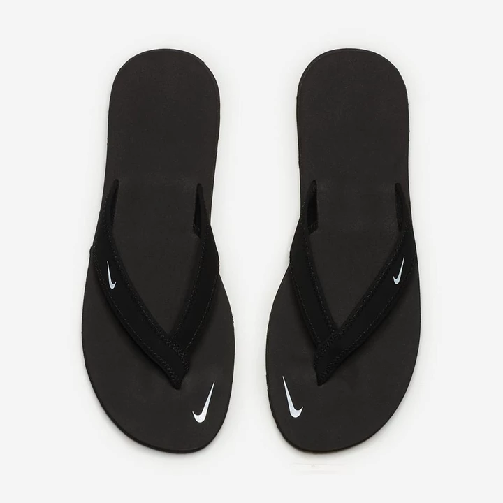 Nike Celso Girl Parmak arası Terlik Kadın Siyah Beyaz | TR4258369
