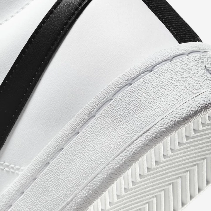Nike Court Royale Spor Ayakkabı Erkek Beyaz Beyaz Siyah Siyah | TR4258116