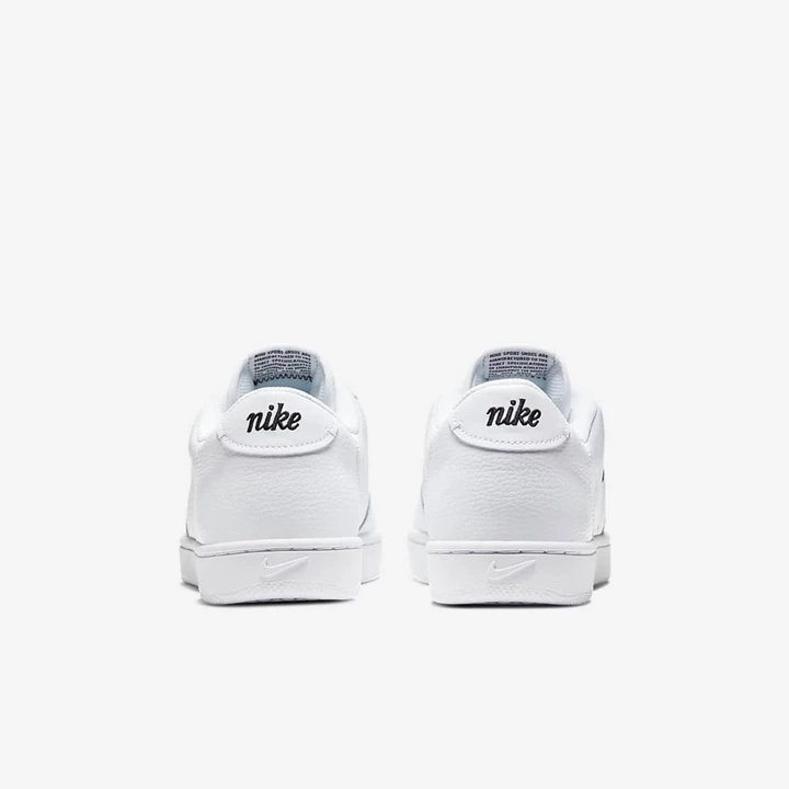 Nike Court Vintage Spor Ayakkabı Erkek Beyaz Turuncu Siyah | TR4256610