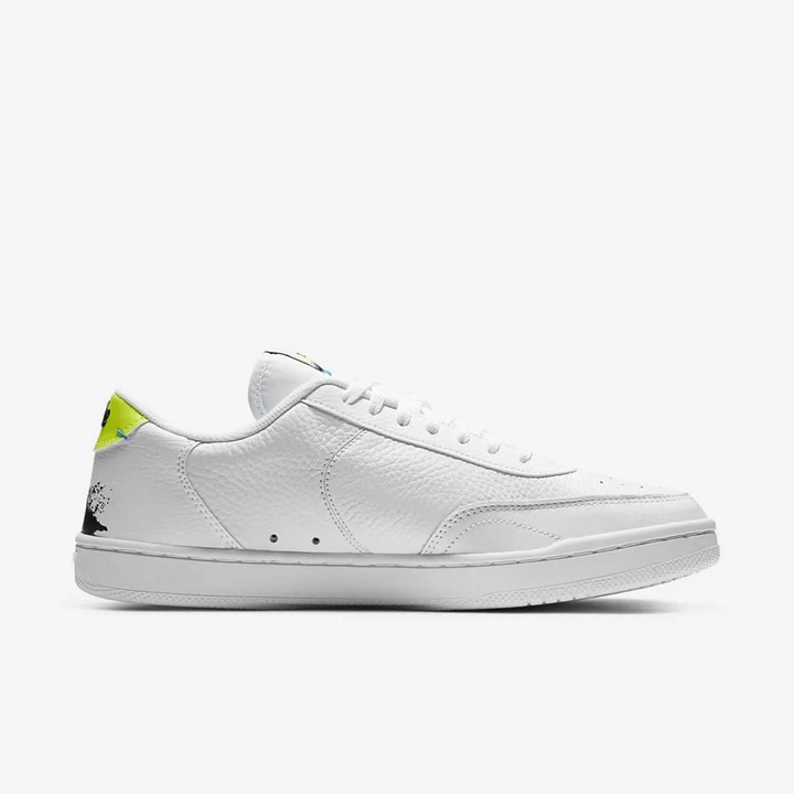 Nike Court Vintage Spor Ayakkabı Erkek Beyaz Siyah Turkuaz | TR4257778