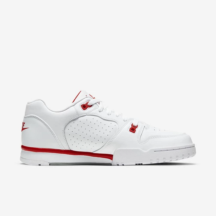 Nike Cross Trainer Low Spor Ayakkabı Erkek Beyaz Kırmızı Gri | TR4256417