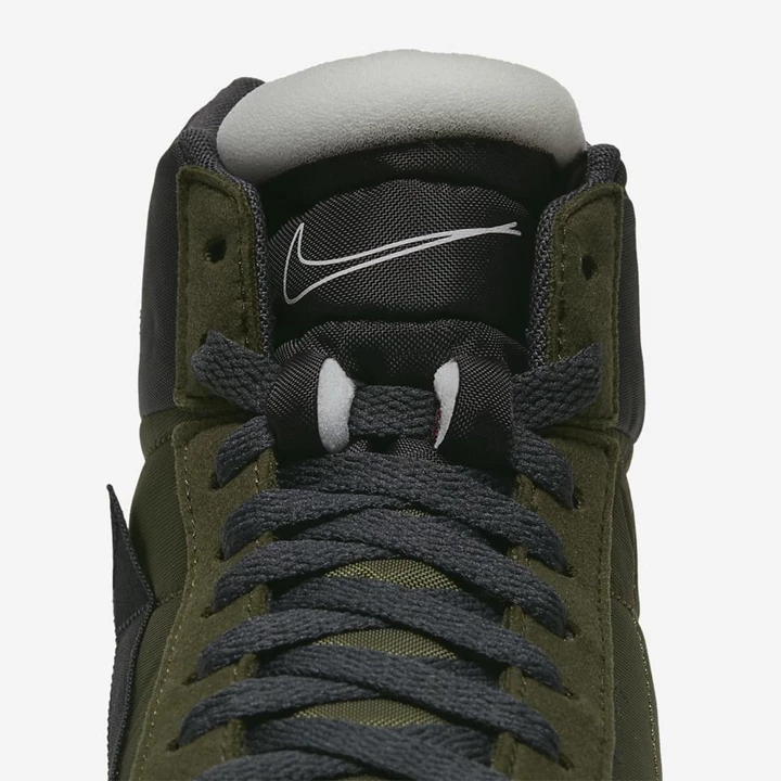 Nike Drop-Türleri Spor Ayakkabı Erkek Beyaz Siyah Koyu Gri Yeşil | TR4256682