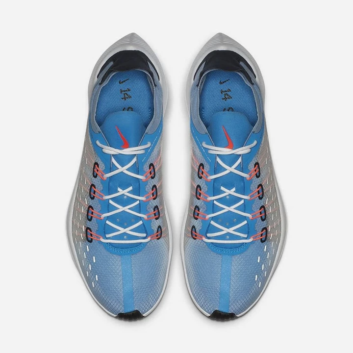 Nike EXP-X14 Spor Ayakkabı Erkek Açık Mavi Platini Açık Kırmızı | TR4259278