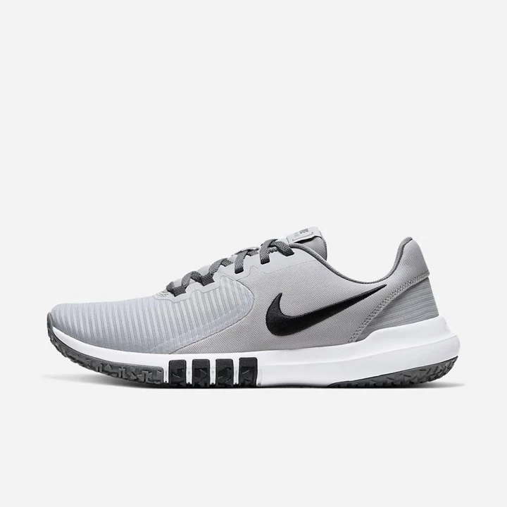 Nike Flex Control Spor Ayakkabı Erkek Gri Koyu Gri Siyah | TR4257243