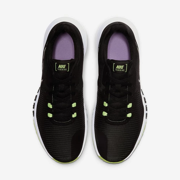 Nike Flex Control Spor Ayakkabı Erkek Siyah Yeşil Gri | TR4258712
