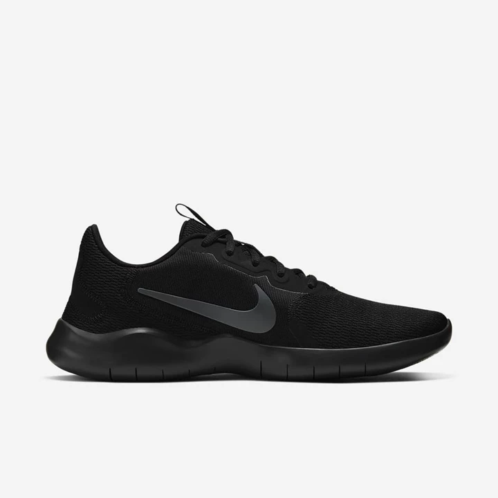 Nike Flex Experience Koşu Ayakkabısı Erkek Siyah Koyu Gri | TR4257809