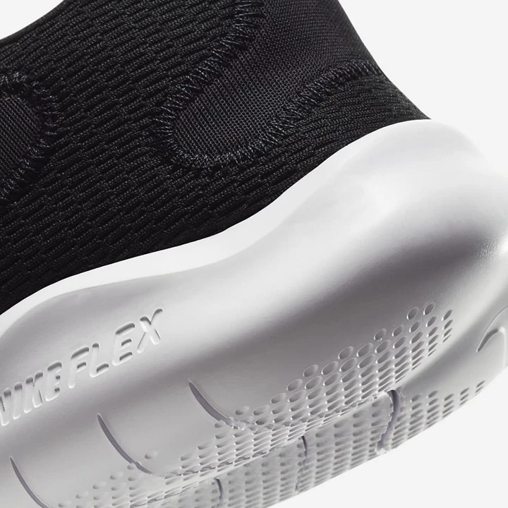 Nike Flex Experience Koşu Ayakkabısı Erkek Siyah Koyu Gri Beyaz | TR4258534