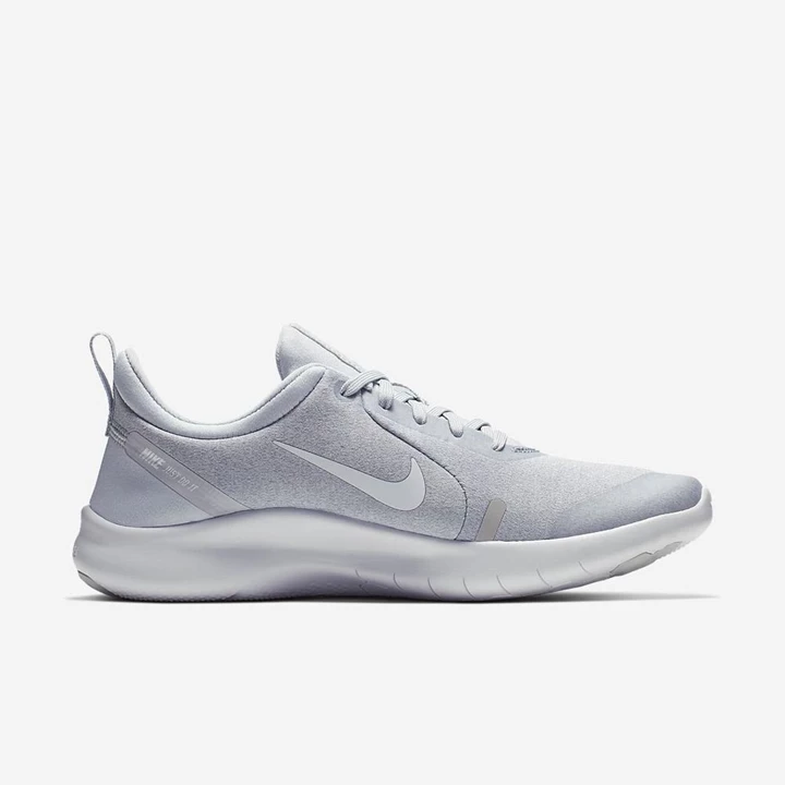 Nike Flex Experience Koşu Ayakkabısı Kadın Beyaz Platini Gri Beyaz | TR4259273