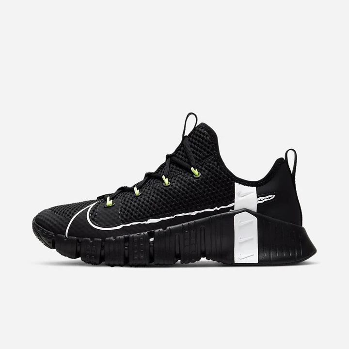 Nike Free Metcon 3 Çapraz Ayakkabı Erkek Siyah Beyaz | TR4256621