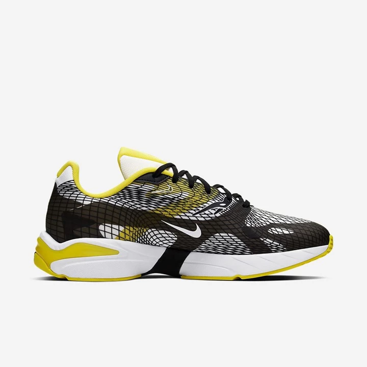Nike Ghoswift Spor Ayakkabı Erkek Beyaz Siyah Sarı Beyaz | TR4257349
