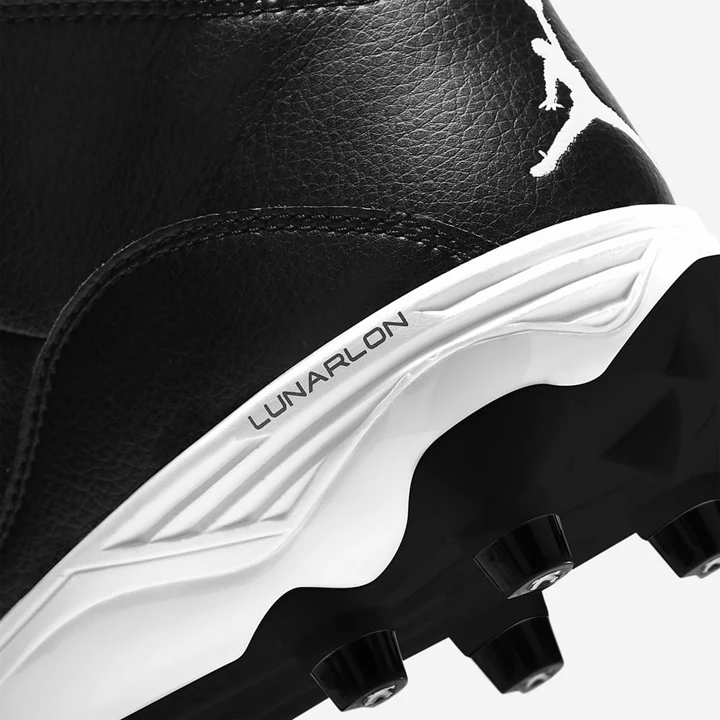 Nike Jordan 10 Krampon Erkek Beyaz Metal Altın Siyah | TR4256831