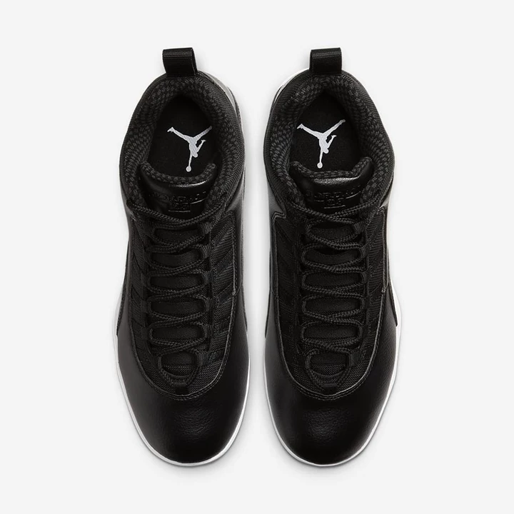 Nike Jordan 10 Krampon Erkek Siyah Metal Altın Beyaz | TR4258557