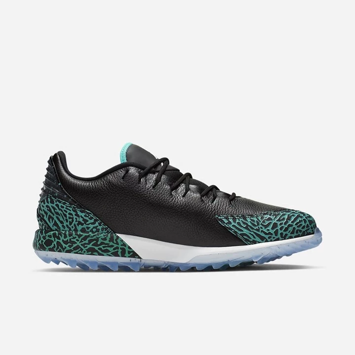 Nike Jordan ADG Golf Ayakkabısı Erkek Siyah Metal Beyaz | TR4258227