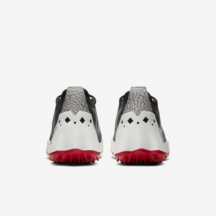 Nike Jordan ADG Golf Ayakkabısı Erkek Siyah Beyaz Kırmızı Siyah | TR4258743