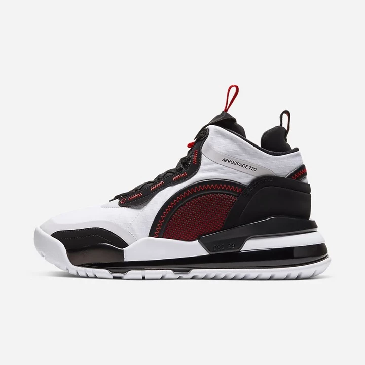 Nike Jordan Aerospace 720 Spor Ayakkabı Erkek Beyaz Siyah Gri Kırmızı | TR4259099
