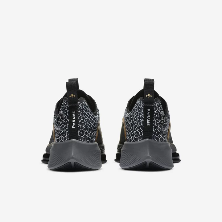 Nike Jordan Air Zoom Renegade Jordans Kadın Siyah Bordo Beyaz Metal Altın | TR4258899