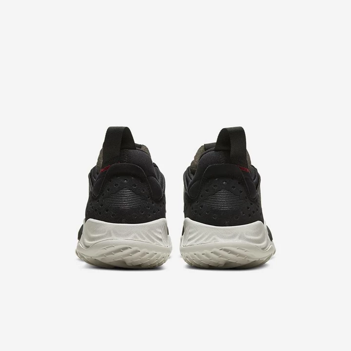Nike Jordan Delta Spor Ayakkabı Erkek Siyah Açık Bej Rengi Koyu Gri | TR4258299