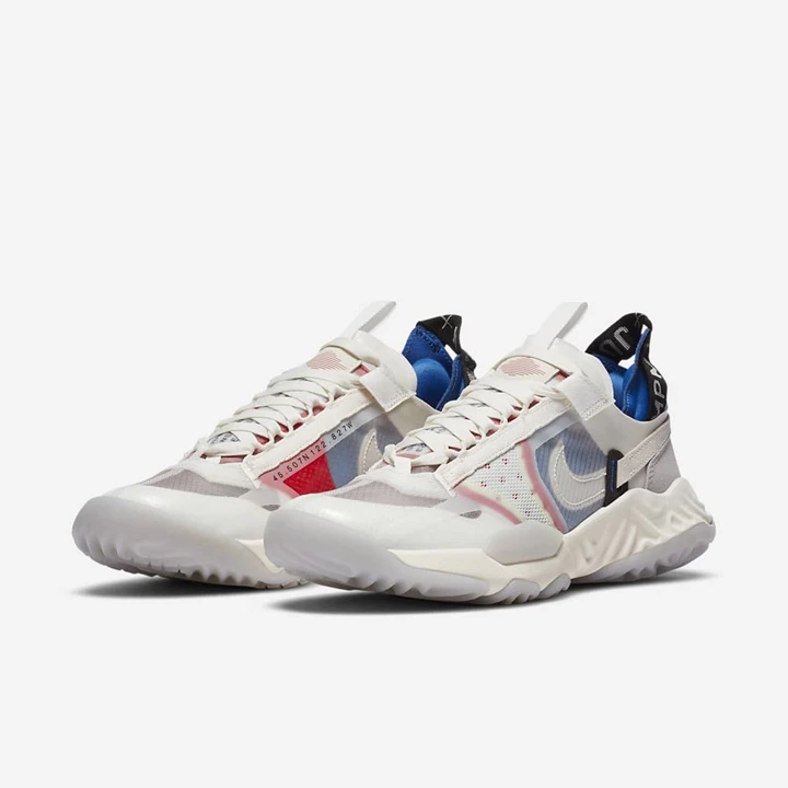 Nike Jordan Delta Spor Ayakkabı Kadın Gri Kırmızı Beyaz | TR4256974