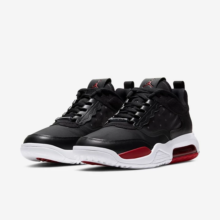 Nike Jordan Max 200 Jordans Erkek Siyah Beyaz Kırmızı | TR4258038