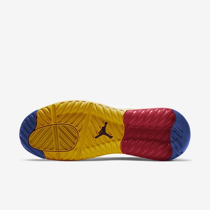 Nike Jordan Max 200 Spor Ayakkabı Erkek Beyaz Siyah Kırmızı Koyu | TR4258497