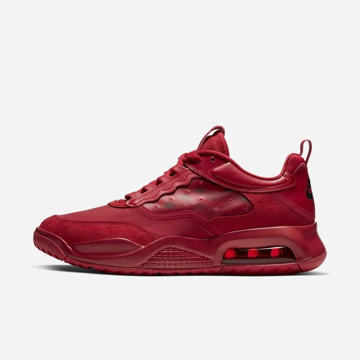 Nike Jordan Max 200 Spor Ayakkabı Erkek Beyaz Siyah Kırmızı Koyu | TR4258497