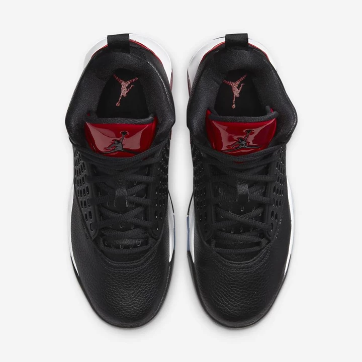 Nike Jordan Maxin 200 Spor Ayakkabı Erkek Siyah Kırmızı Beyaz Siyah | TR4259140