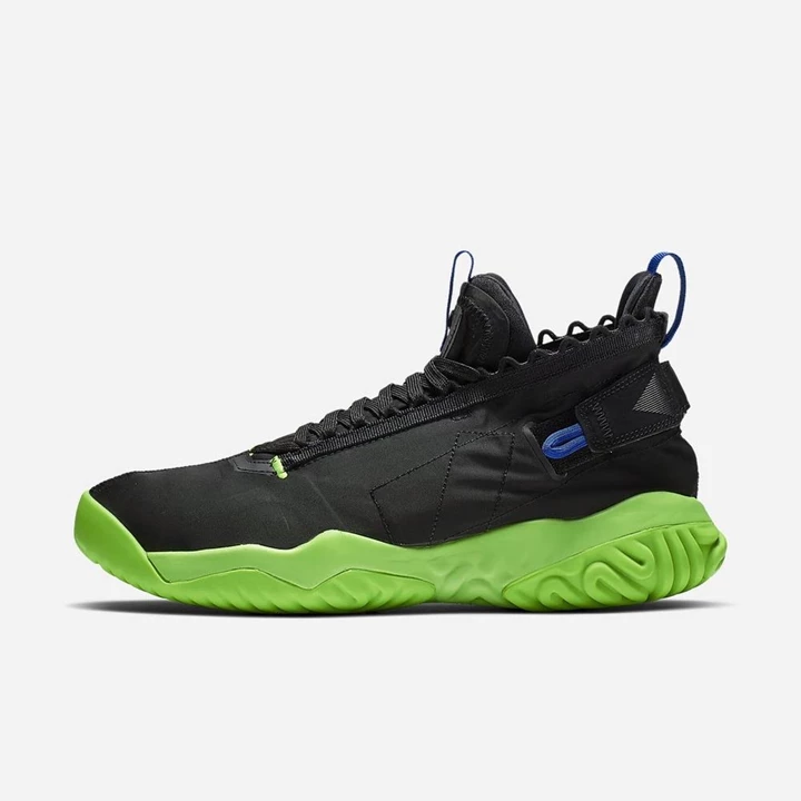 Nike Jordan Proto-React Spor Ayakkabı Erkek Siyah Yeşil Açık Yeşil Mavi | TR4258211