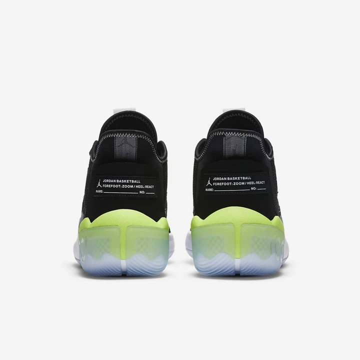 Nike Jordan React Elevation Basketbol Ayakkabısı Erkek Siyah Beyaz | TR4258388