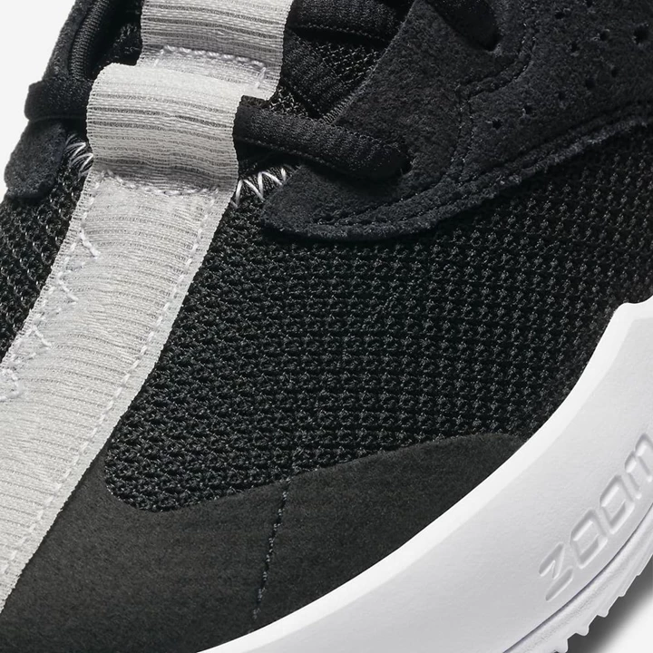 Nike Jordan React Elevation Basketbol Ayakkabısı Erkek Siyah Beyaz | TR4258388