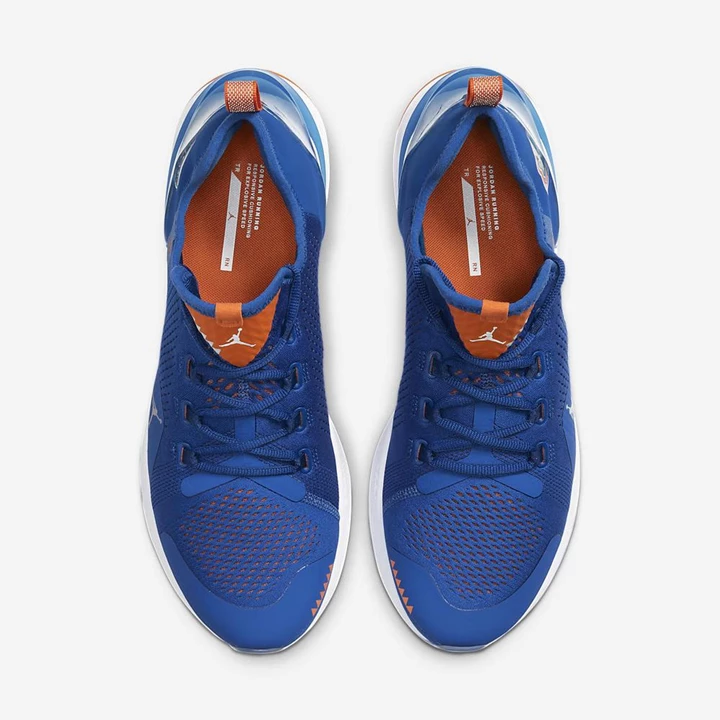 Nike Jordan React Havoc Spor Ayakkabı Erkek Kraliyet Mavisi Turuncu Beyaz Metal Gümüş | TR4256503