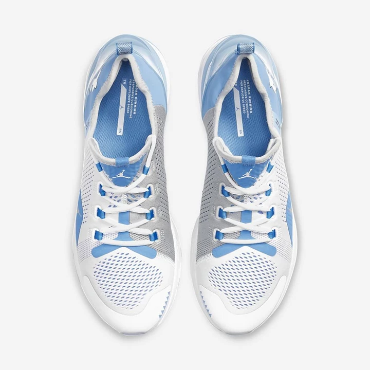 Nike Jordan React Havoc Spor Ayakkabı Erkek Beyaz Mavi Metal Gümüş | TR4257007