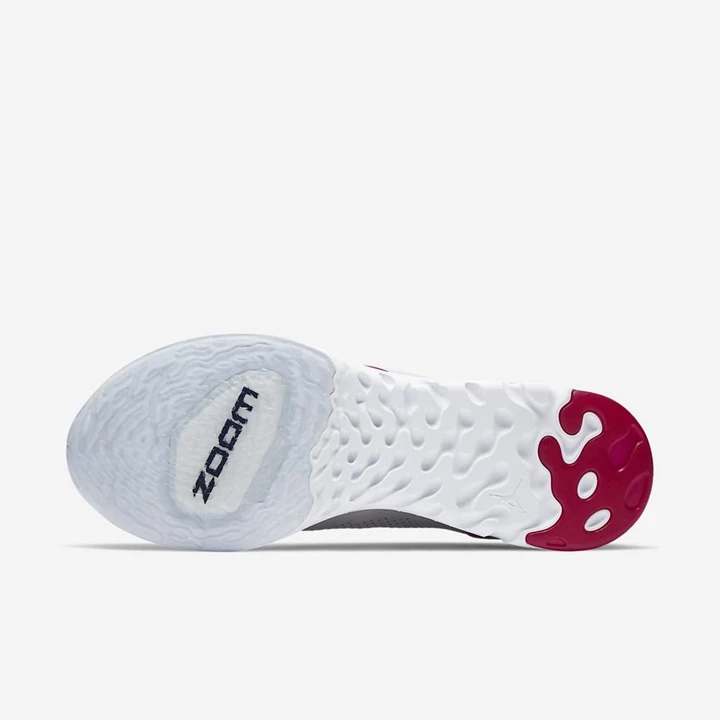 Nike Jordan React Havoc Spor Ayakkabı Erkek Beyaz Kırmızı Metal Gümüş | TR4258707