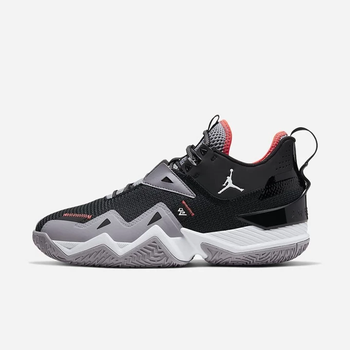 Nike Jordan Westbrook One Take Jordans Erkek Siyah Gri Açık Kırmızı Beyaz | TR4256742