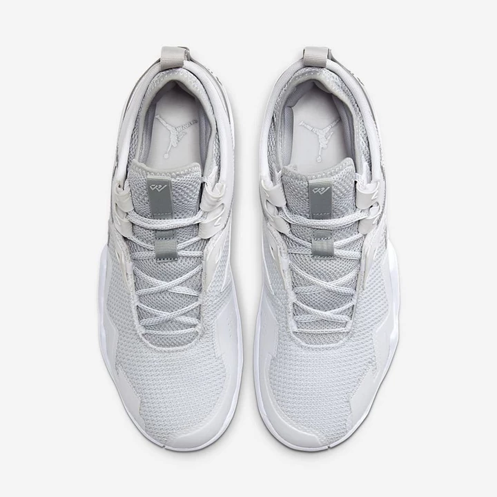 Nike Jordan Westbrook One Take Jordans Erkek Beyaz Beyaz Metal Gümüş | TR4256896